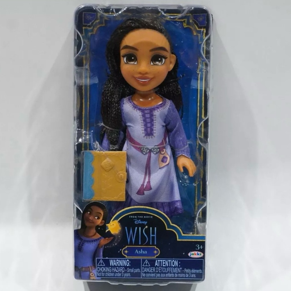 Disney Wish Movie Asha 6" Petite Doll and Accessory - New